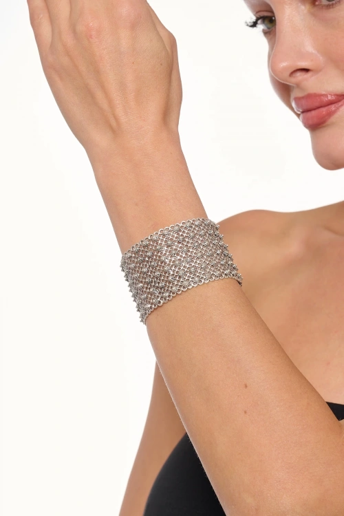 Kiraz Silver Plated Bracelet