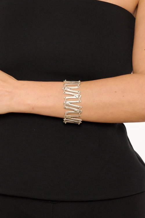 Kiraz Silver Plated Bracelet