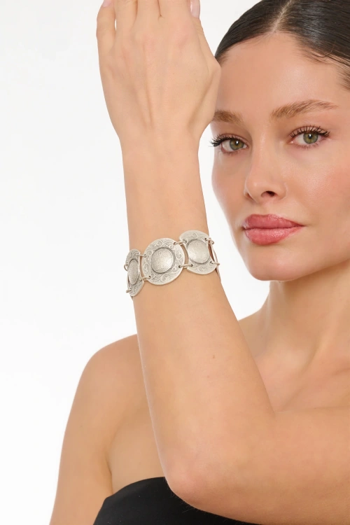 Kiraz Silver Plated Bracelet