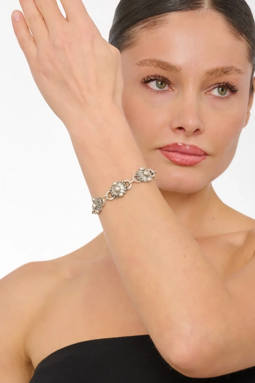 Kiraz Silver Plated Bracelet