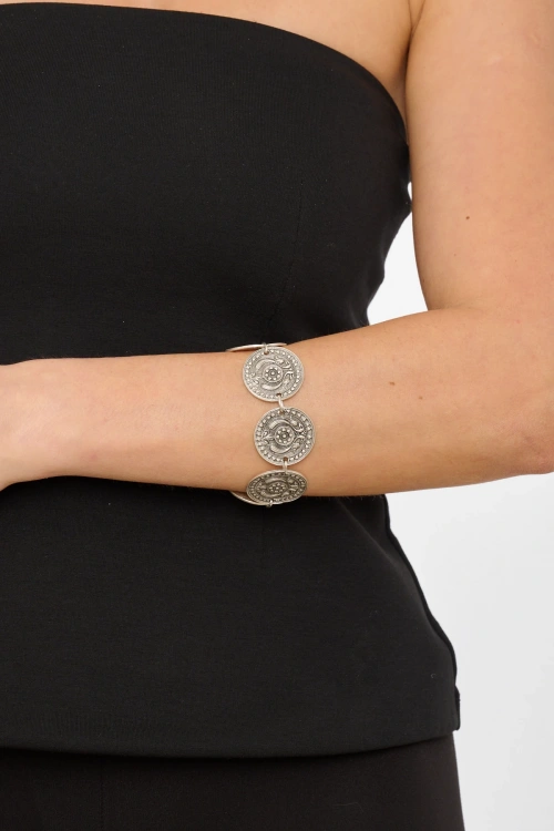 Kiraz Silver Plated Bracelet