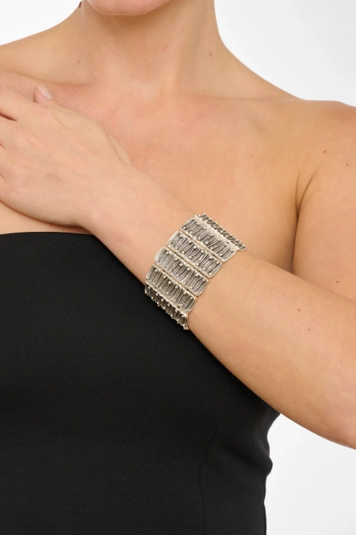 Kiraz Silver Plated Bracelet