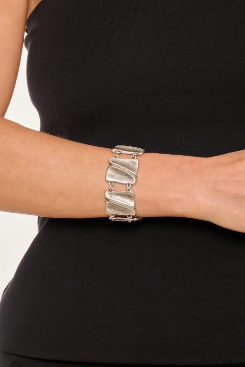 Kiraz Silver Plated Bracelet