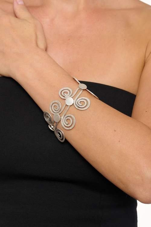 Kiraz Silver Plated Bracelet