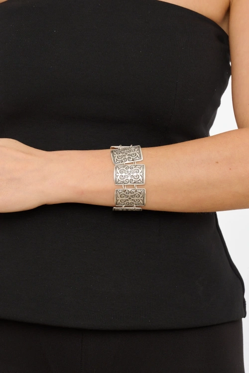 Kiraz Silver Plated Bracelet