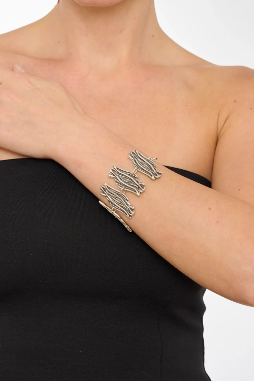 Kiraz Silver Plated Bracelet