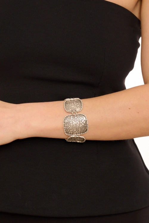 Kiraz Silver Plated Bracelet