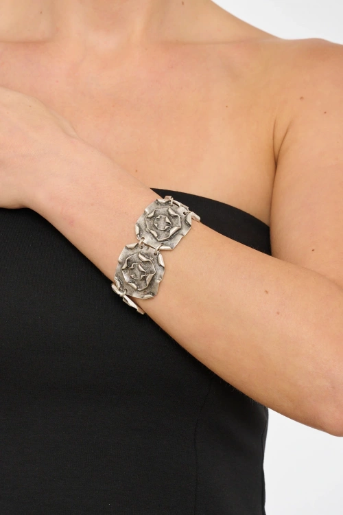 Kiraz Silver Plated Bracelet