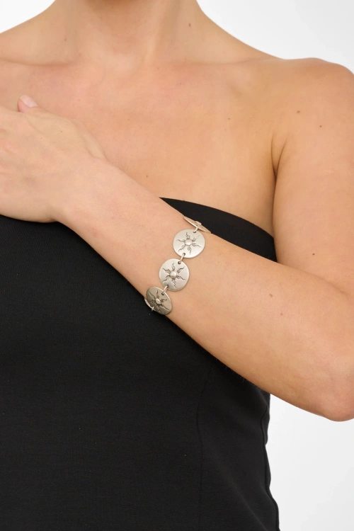 Kiraz Silver Plated Bracelet