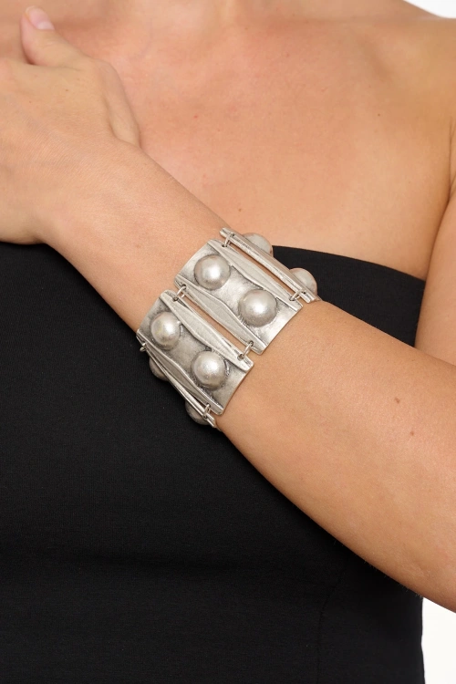 Kiraz Silver Plated Bracelet