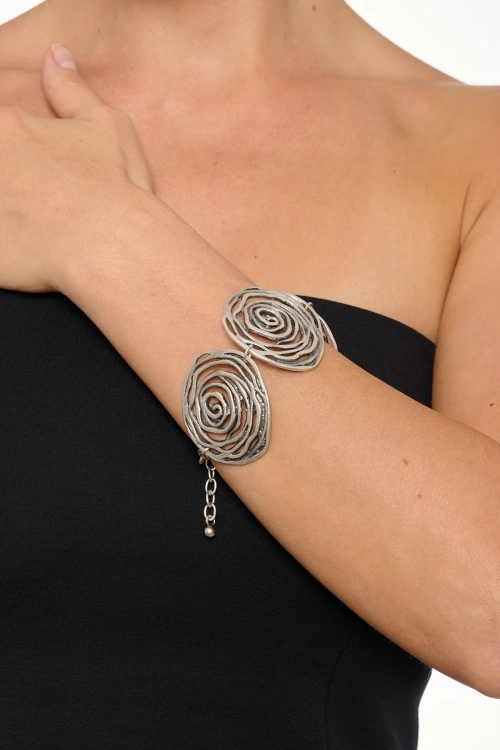 Kiraz Silver Plated Bracelet