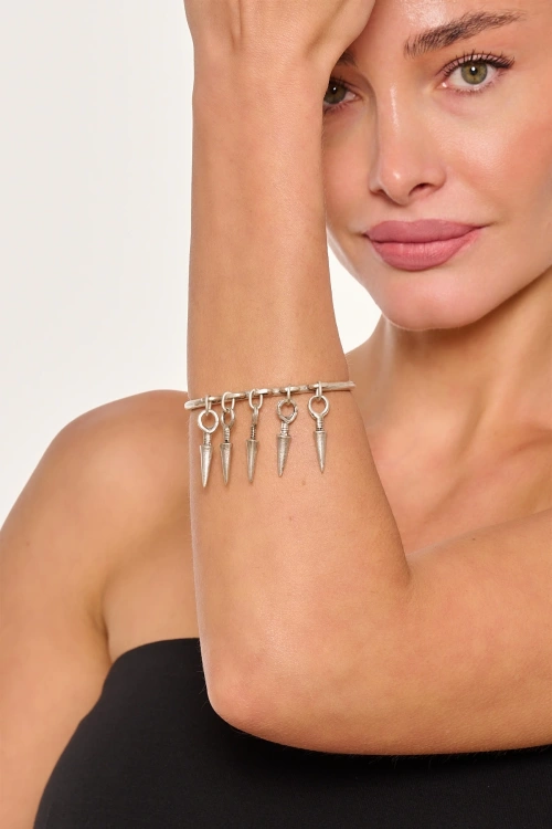 Kiraz Silver Plated Bracelet