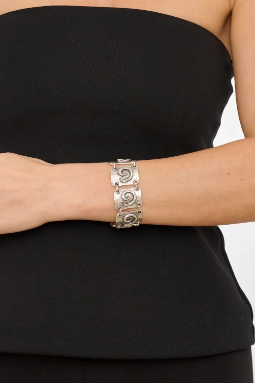 Kiraz Silver Plated Bracelet