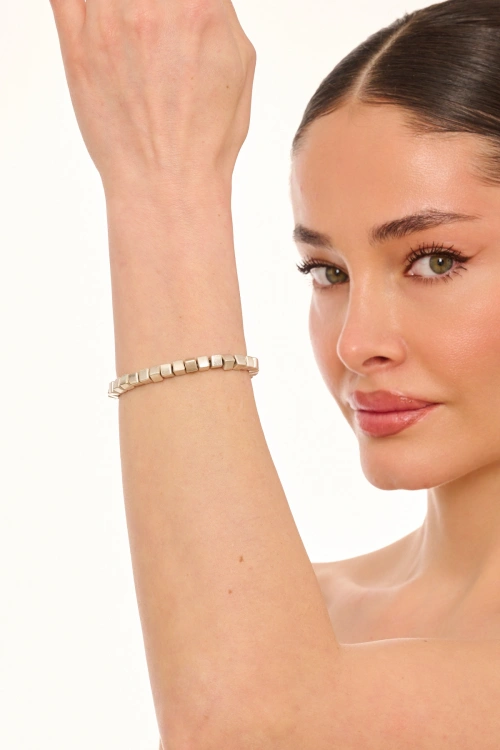 Kiraz Silver Plated Bracelet