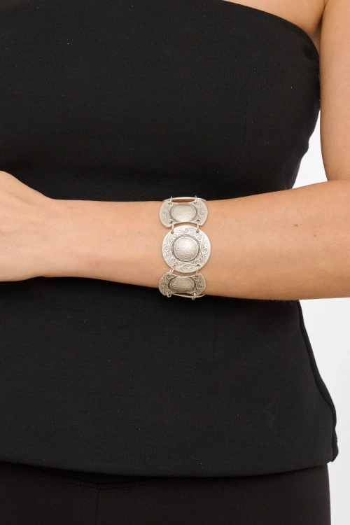 Kiraz Silver Plated Bracelet