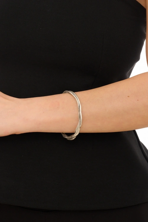 Kiraz Silver Plated Bracelet