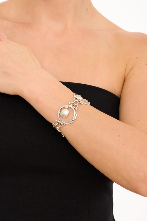 Kiraz Silver Plated Bracelet