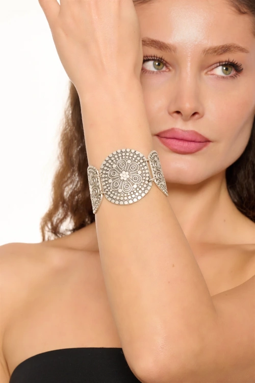 Kiraz Silver Plated Bracelet