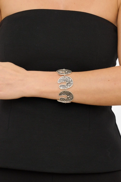 Kiraz Silver Plated Bracelet