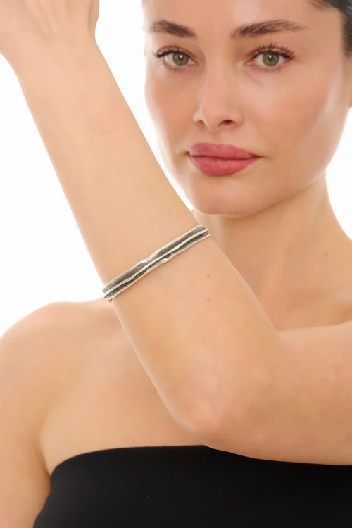 Kiraz Silver Plated Bracelet