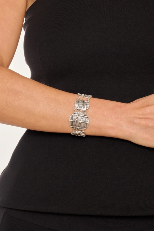 Kiraz Silver Plated Bracelet