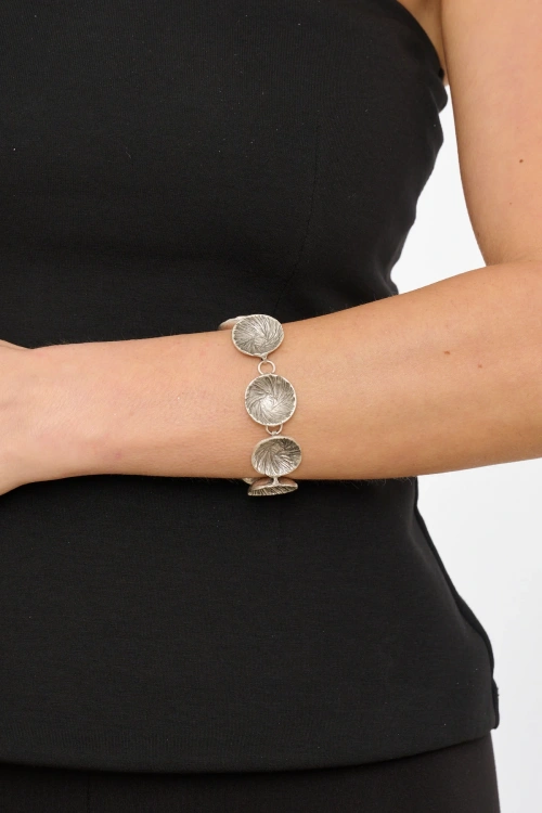 Kiraz Silver Plated Bracelet