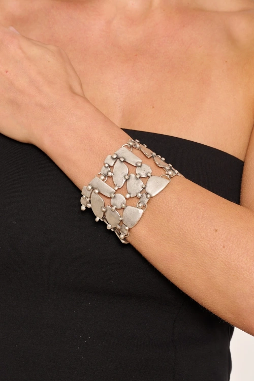 Kiraz Silver Plated Bracelet