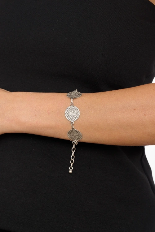 Kiraz Silver Plated Bracelet
