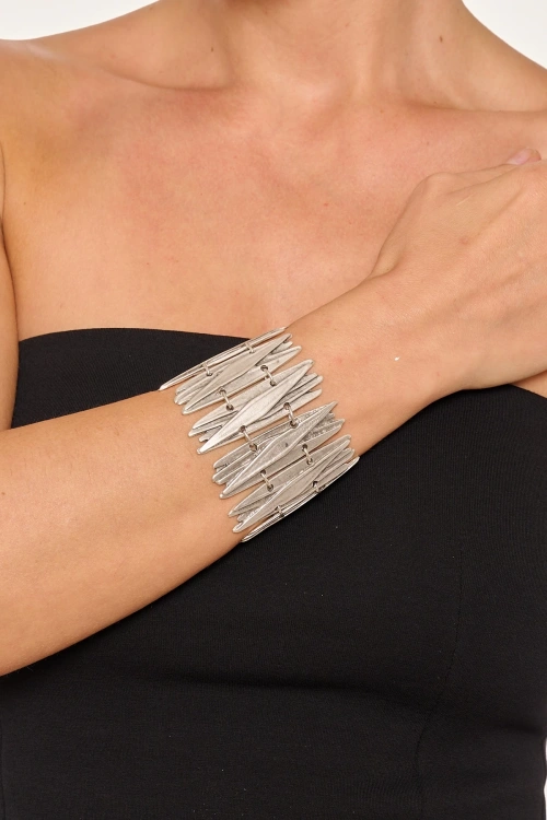 Kiraz Silver Plated Bracelet