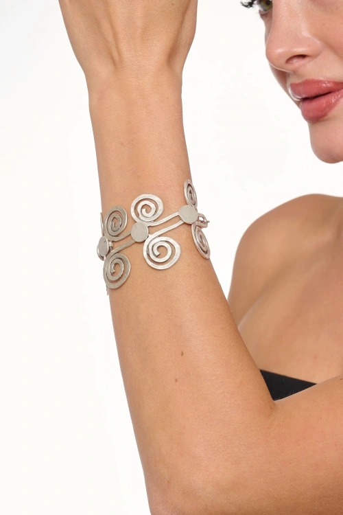 Kiraz Silver Plated Bracelet