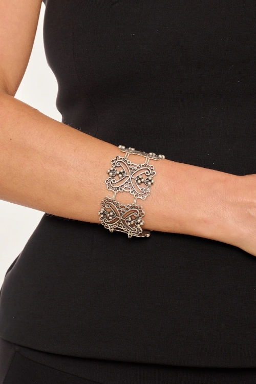 Kiraz Silver Plated Bracelet