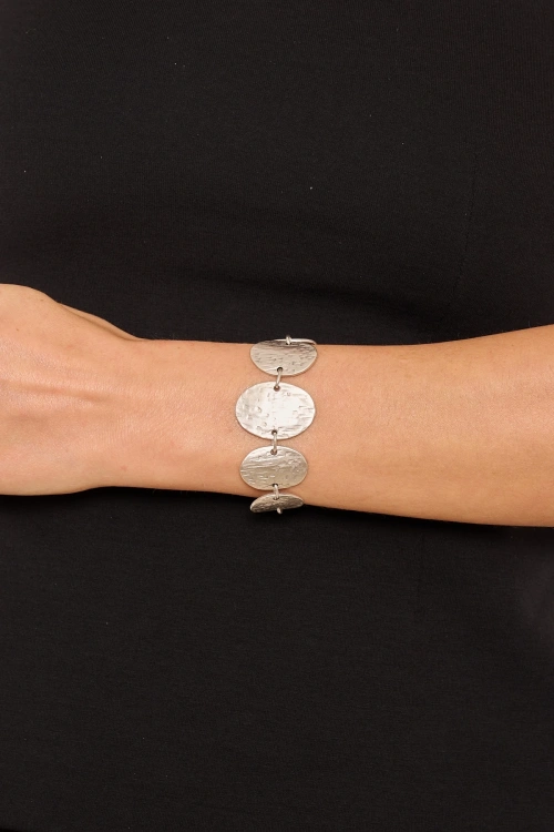 Kiraz Silver Plated Bracelet