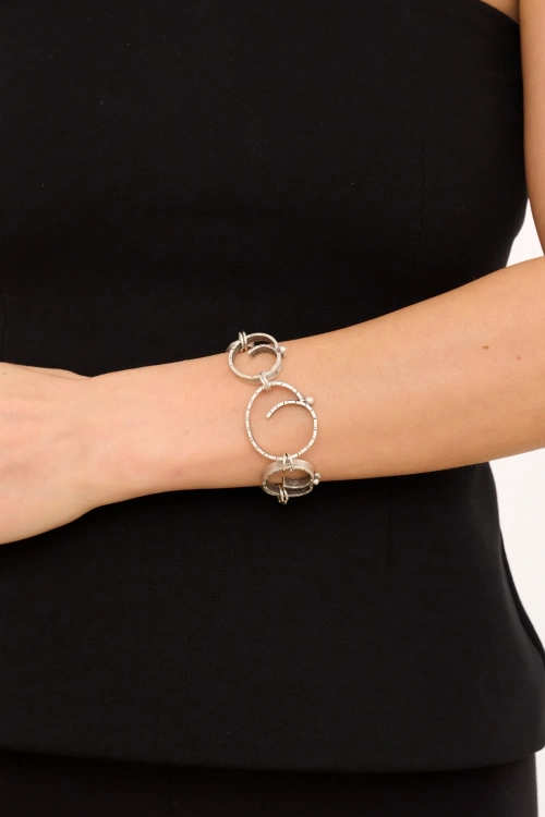 Kiraz Silver Plated Bracelet