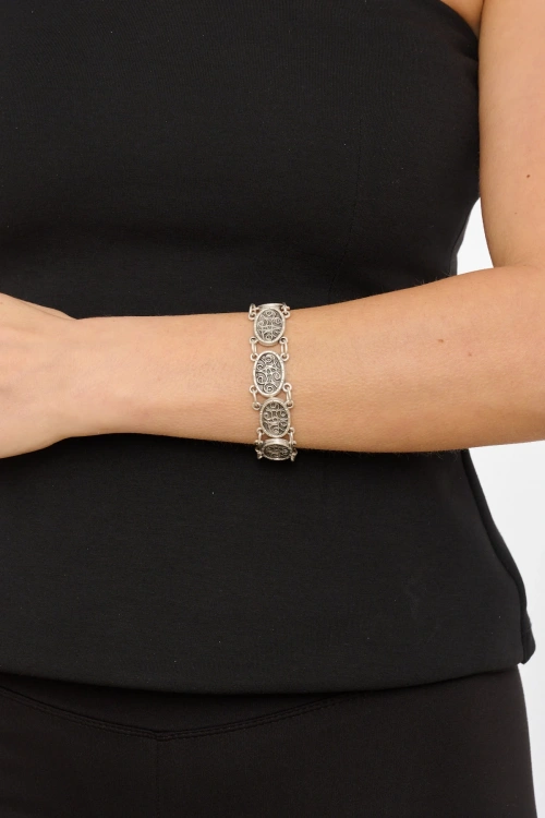 Kiraz Silver Plated Bracelet