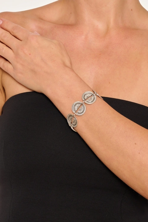 Kiraz Silver Plated Bracelet