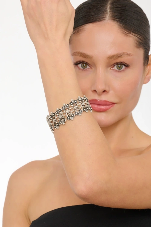 Kiraz Silver Plated Bracelet