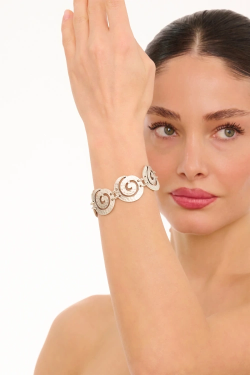 Kiraz Silver Plated Bracelet