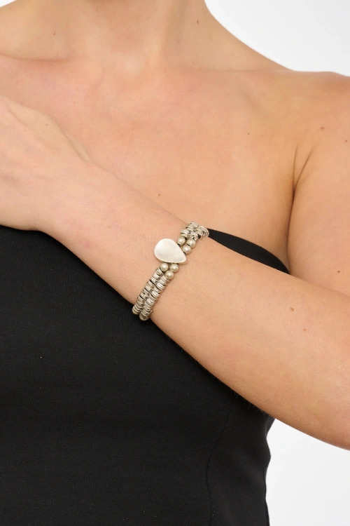 Kiraz Silver Plated Bracelet