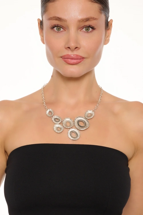 Kiraz Silver Plated Necklace