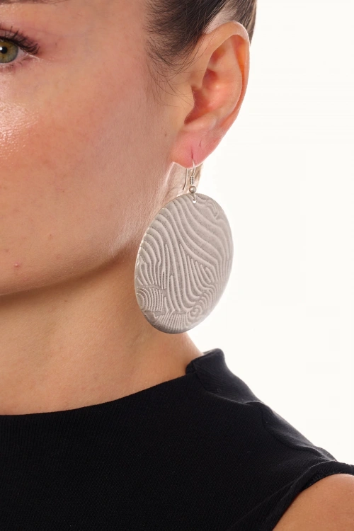 Kiraz Silver Plated Earring