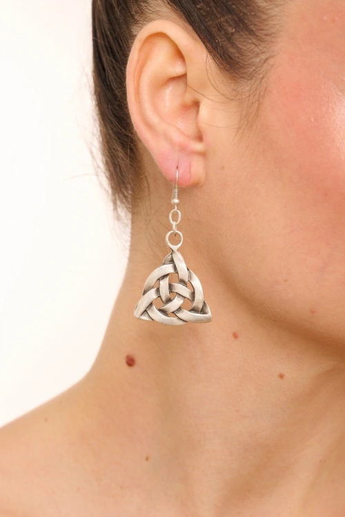 Kiraz Silver Plated Earring