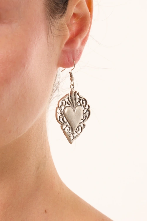 Kiraz Silver Plated Earring