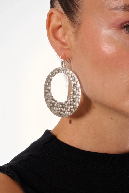 Kiraz Silver Plated Earring
