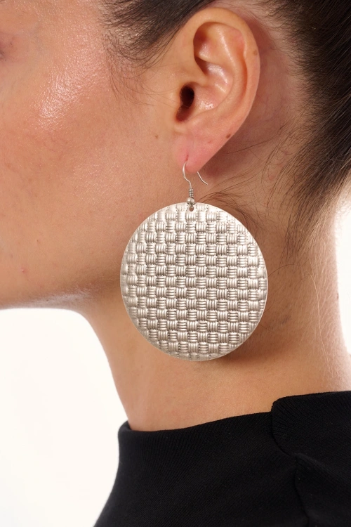 Kiraz Silver Plated Earring