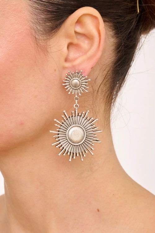 Kiraz Silver Plated Earring