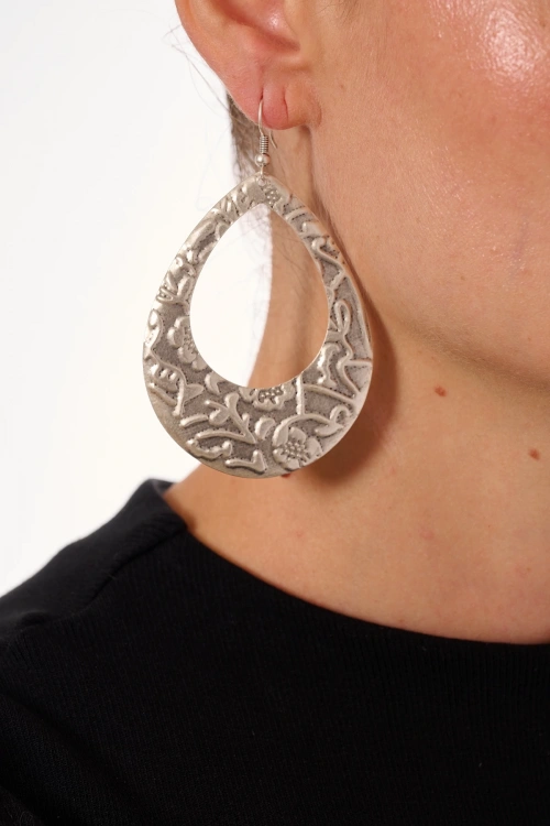 Kiraz Silver Plated Earring