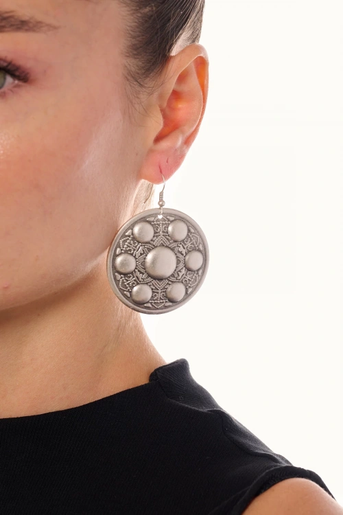 Kiraz Silver Plated Earring