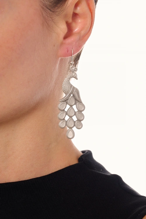 Kiraz Silver Plated Earring