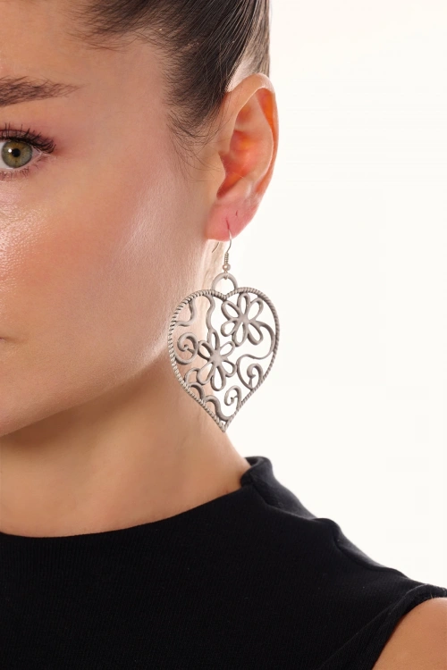 Kiraz Silver Plated Earring