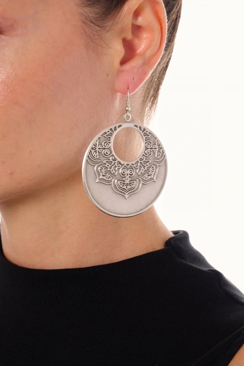 Kiraz Silver Plated Earring